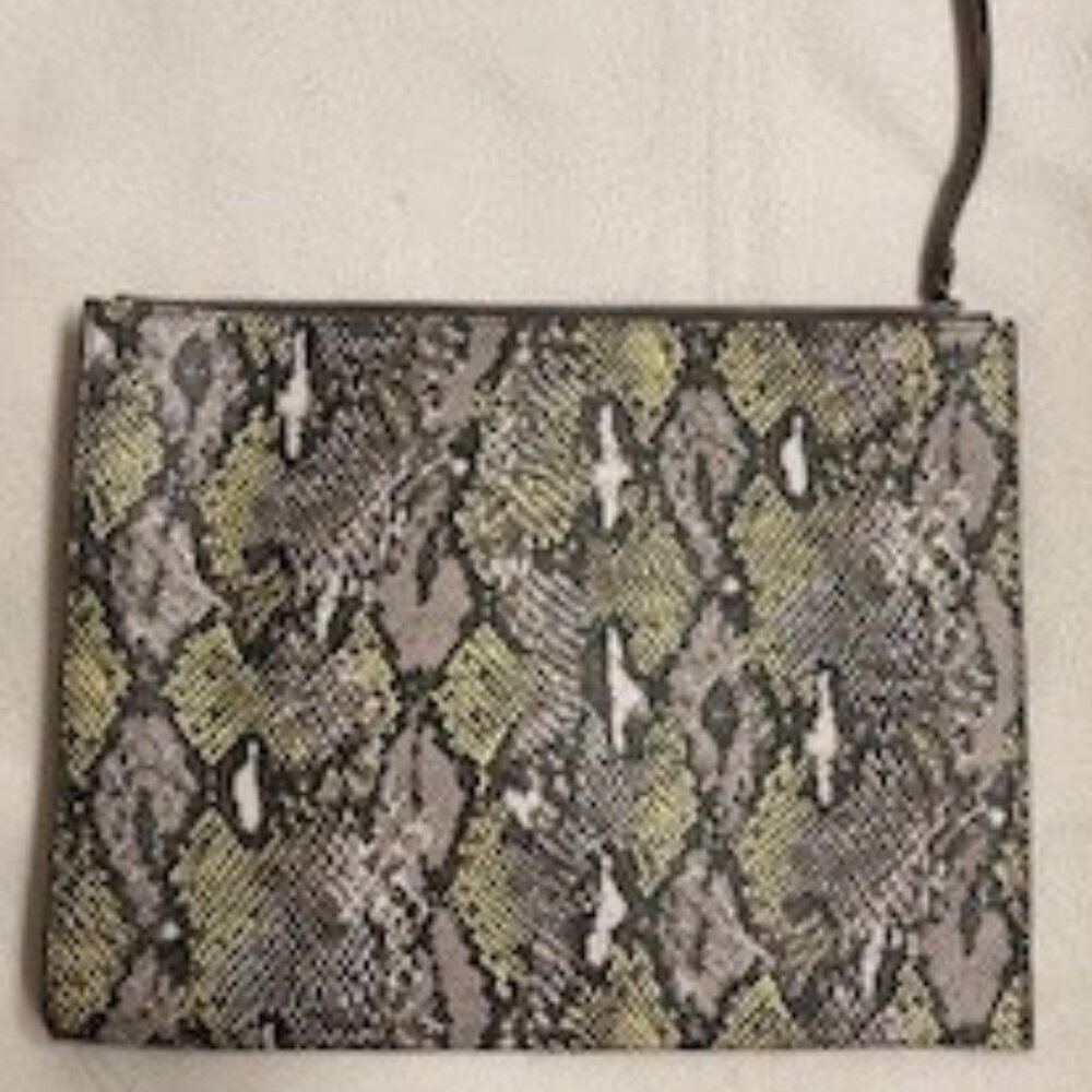 Banana Republic Pouch- Snakeskin Pattern